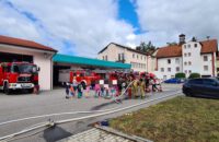 Feuerwehrtag des Kindergartens