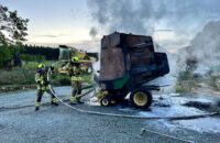 12.08.2023 – Brandeinsatz – Brand landwirtschaftliche Maschine