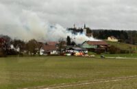 23.12.2023 – Brand Landwirtschaft Stall/Scheune Nachalarm Atemschutz