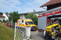 10.07.2025 – Brandeinsatz – Brand Gebäude Person in Gefahr